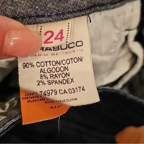 Parasuco Blue Patterned Jeans - Picture 7 of 13